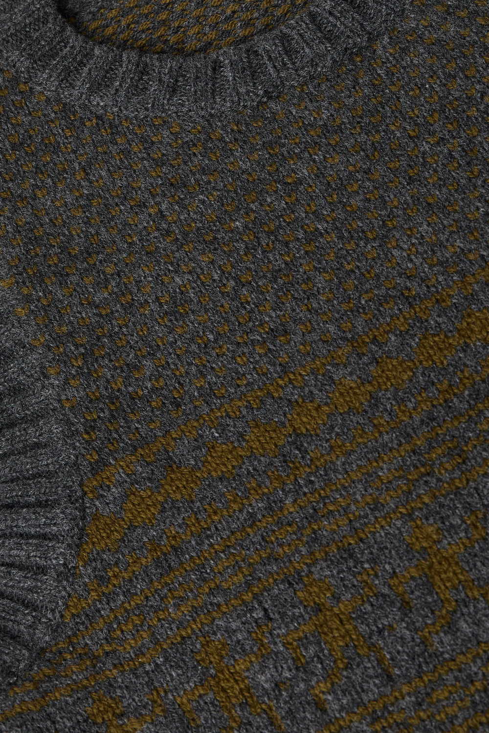 Pull Namastej - Gris/Olive - Laine - Femme