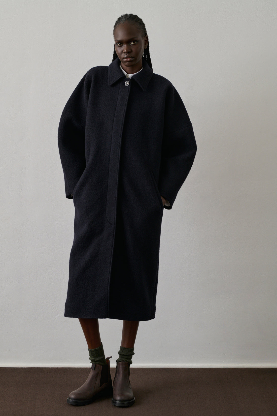 Bottines Fog - Marron Foncé - Cuir - Femme