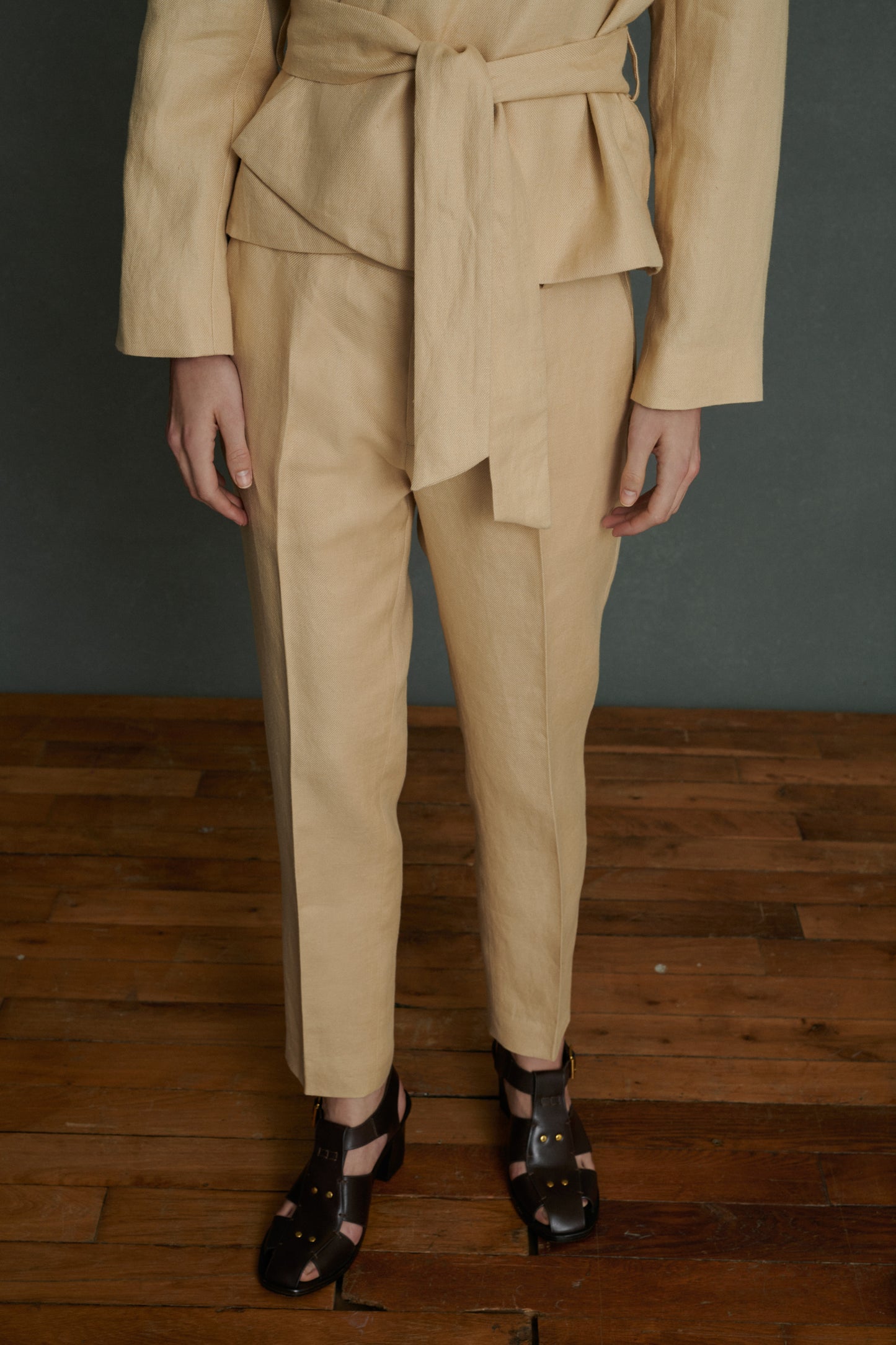 Pantalon Adele - Vanille - Lin - Femme